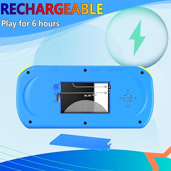 Portable Retro Handheld Console With 218 Preloaded Games NALANI