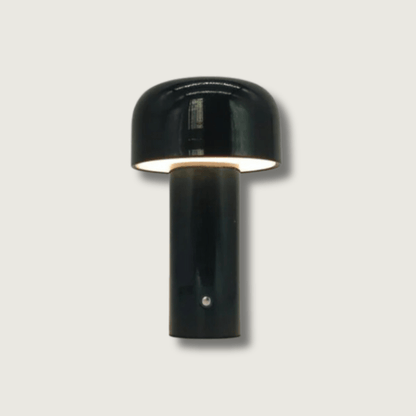 Portable USB Mushroom Lamp for Modern Home and Office Decor Black NaLani