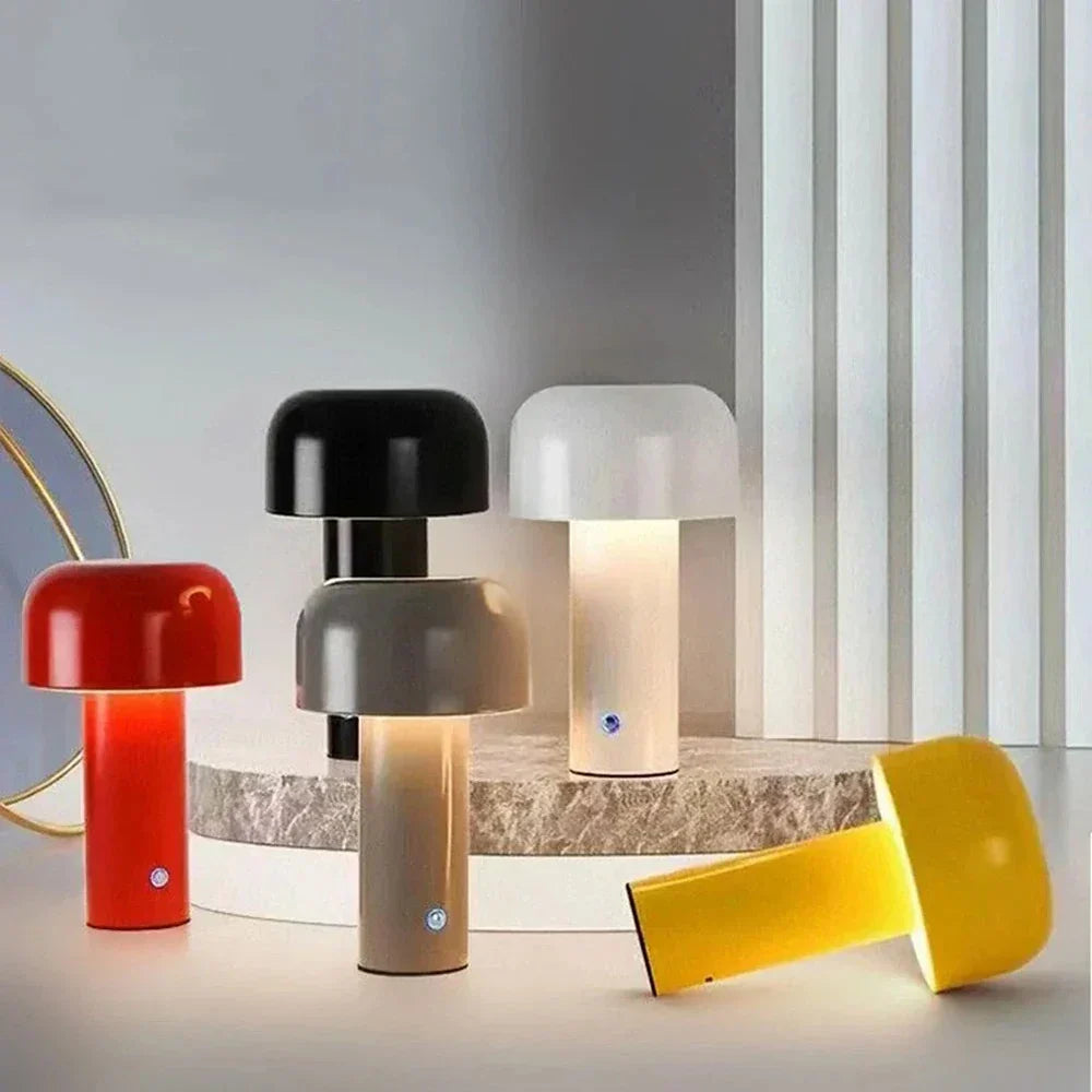 Portable USB Mushroom Lamp for Modern Home and Office Decor NaLani