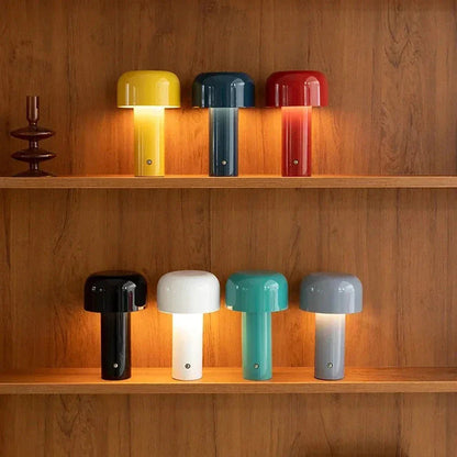 Portable USB Mushroom Lamp for Modern Home and Office Decor NaLani