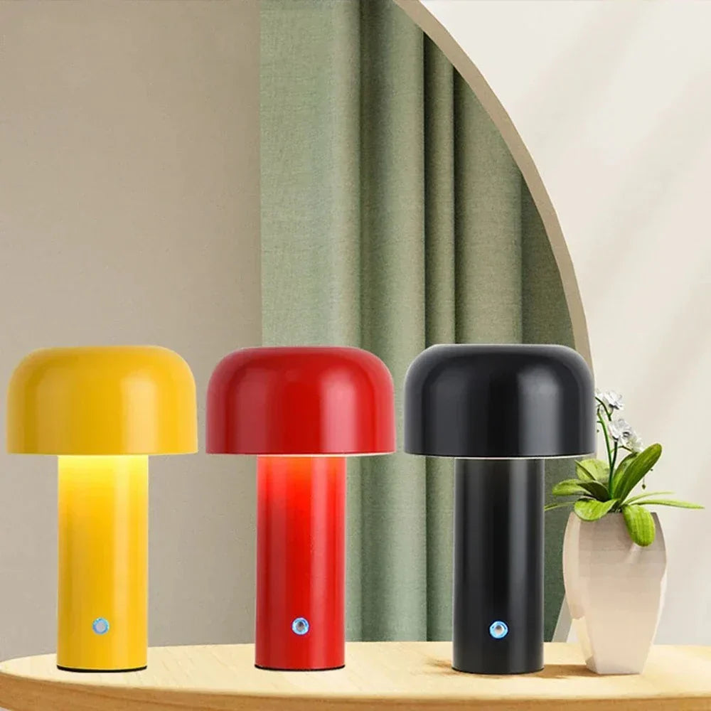 Portable USB Mushroom Lamp for Modern Home and Office Decor NaLani