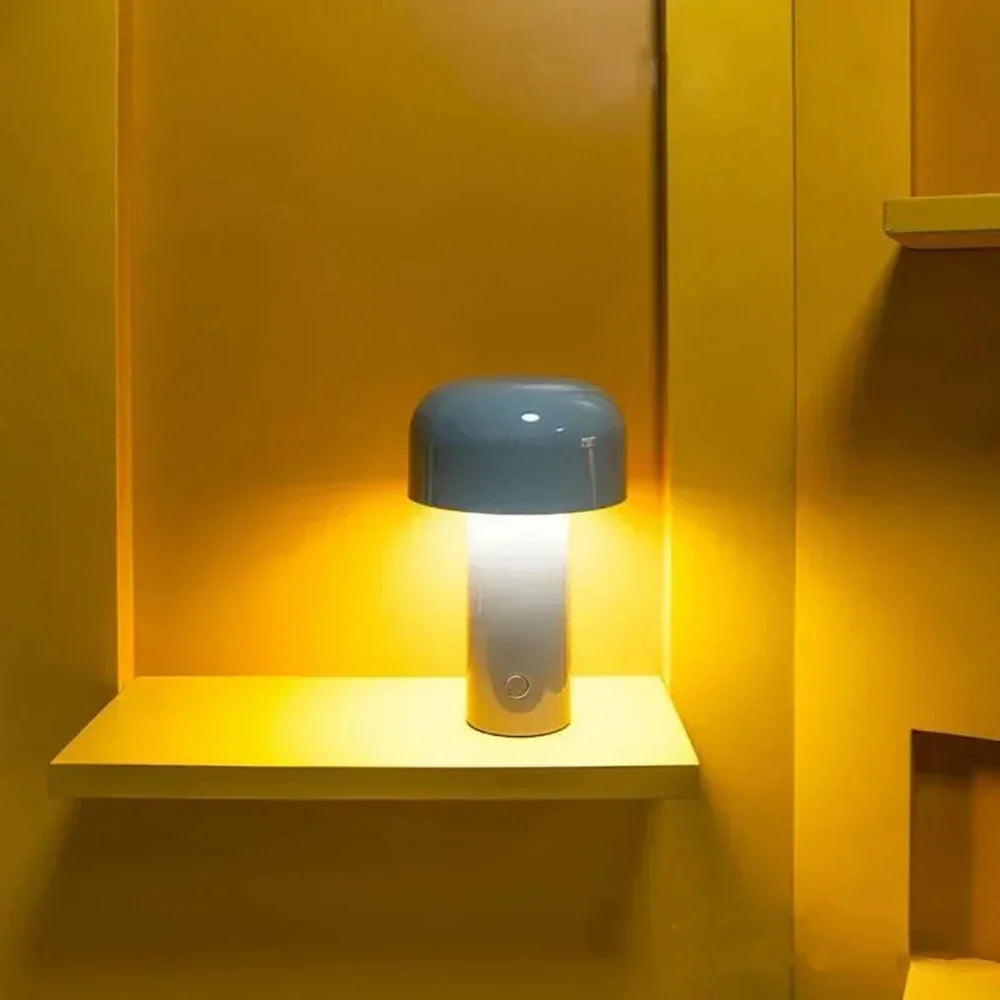 Portable USB Mushroom Lamp for Modern Home and Office Decor NaLani