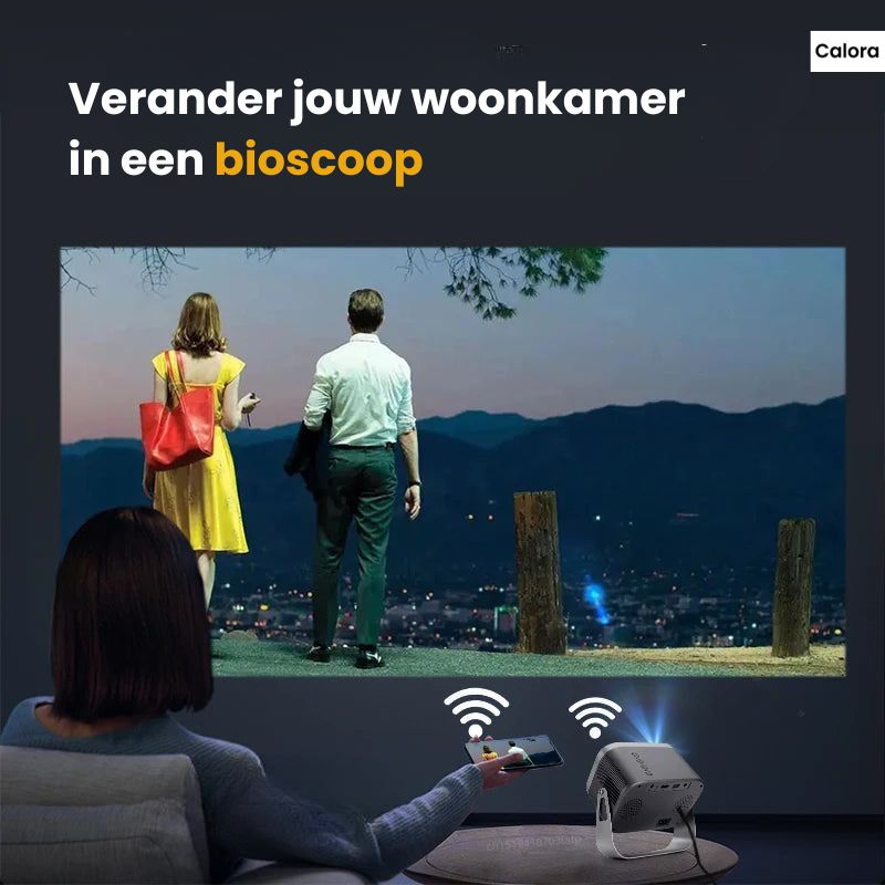 Portable WiFi 4K Projector For Home Theater Outdoor NALANI