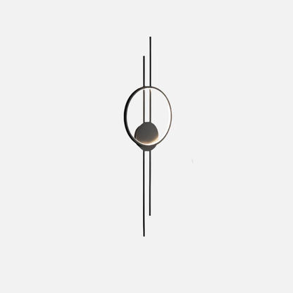 Postmodern Wall Lamp - Nordic Minimalist Decoration Black right NALANI