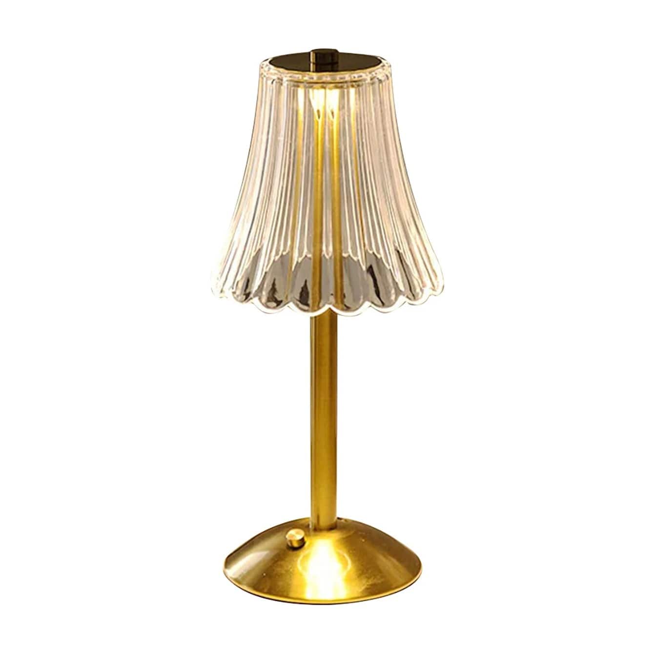 Rechargeable Crystal Table Lamp With Touch Dimming Classic NALANI