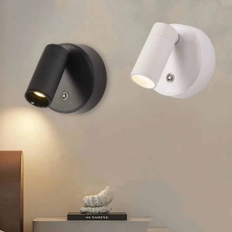 Rechargeable LED Wall Light Magnetic Mount Touch Rotation NALANI