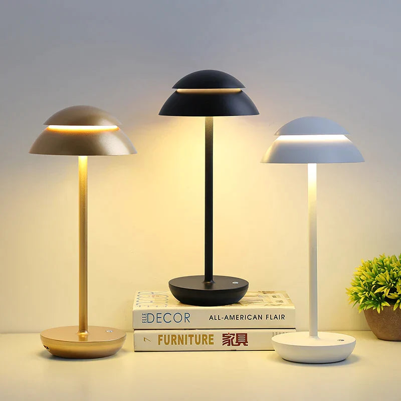 Rechargeable Modern Table Lamp Portable Dimmable LED NALANI