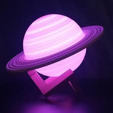 Rechargeable Saturnuslamp with Remote and Touch Control Technology NALANI
