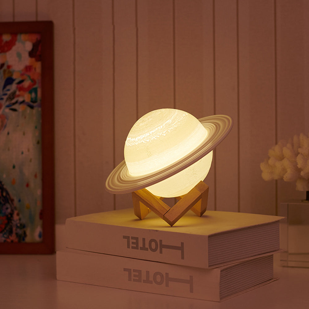 Rechargeable Saturnuslamp with Remote and Touch Control Technology NALANI