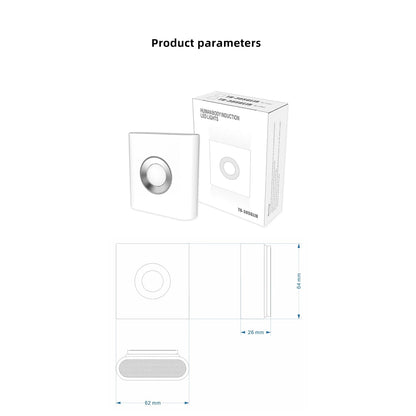 Rechargeable Wireless Motion Sensor LED Night Light Bedroom NALANI