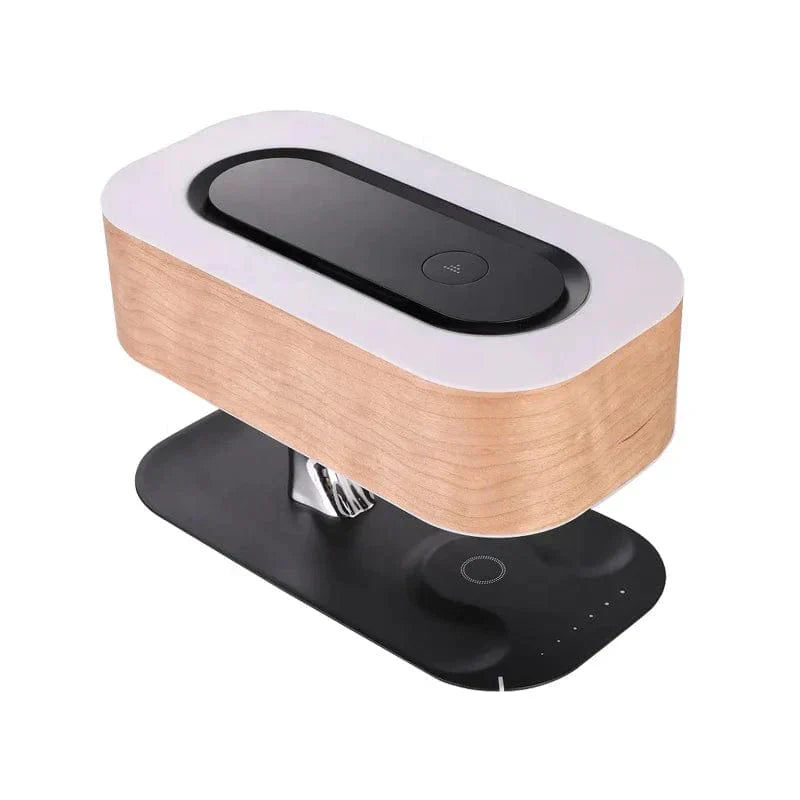 Refined Bed Lamp with Speaker and Charger for Modern Living NALANI