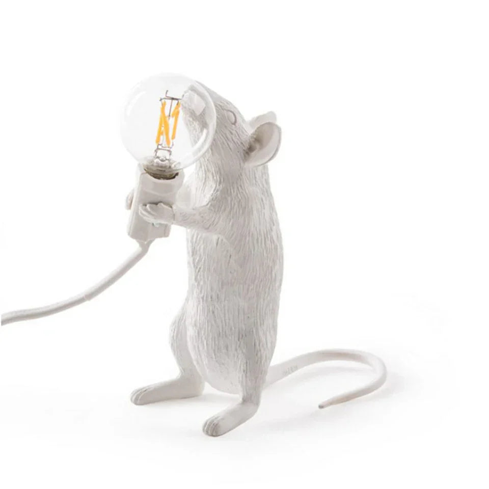 Resin Mouse Table Lamps Decorative Desk Lights For Kids NALANI