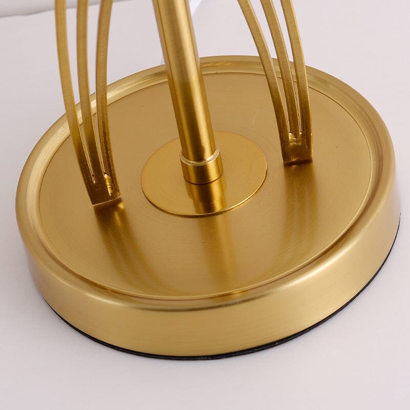 Retro Art Deco Table Lamp In Premium Iron NALANI