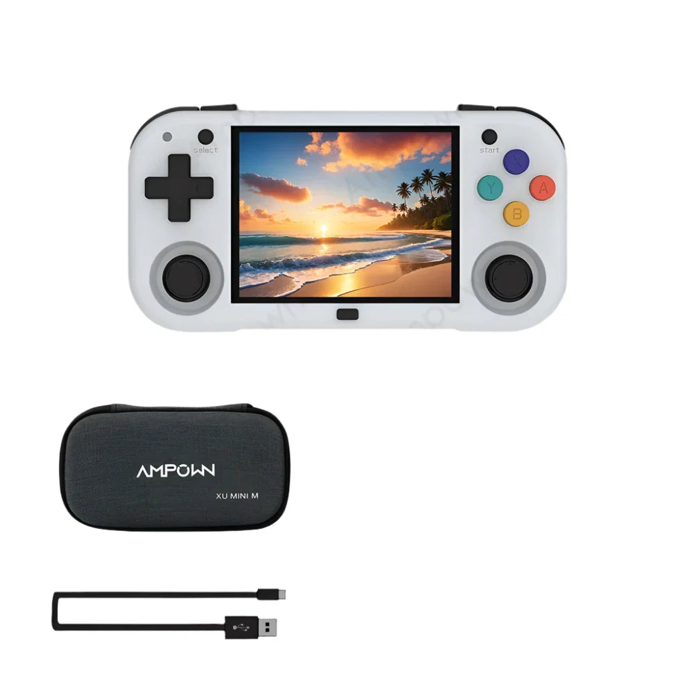 Retro Game Console With Two Point Eight Inch Screen Gray NALANI