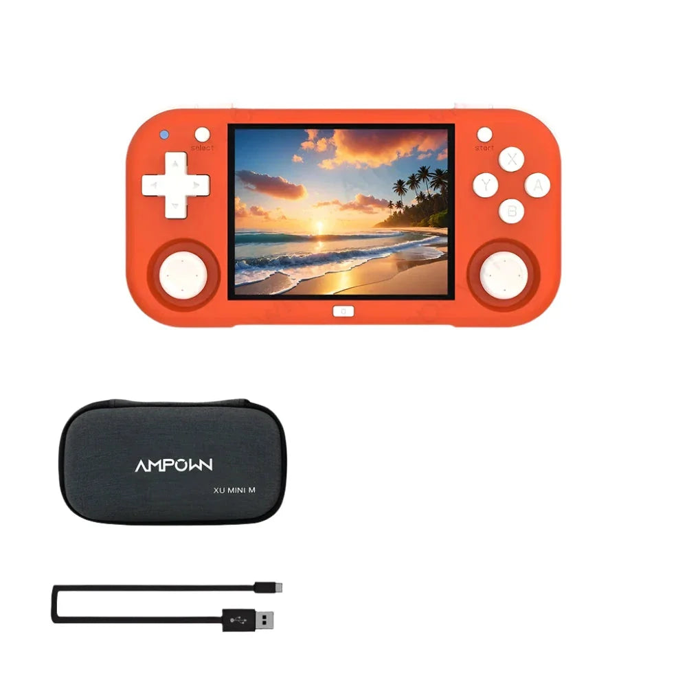 Retro Game Console With Two Point Eight Inch Screen Orange NALANI