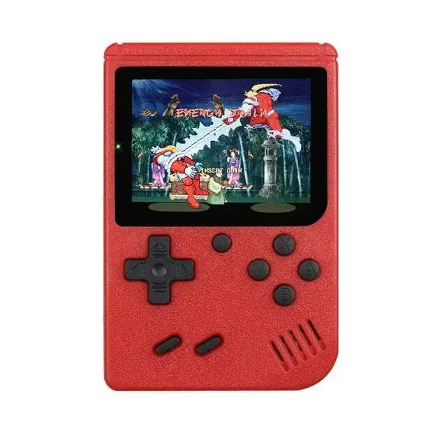 Retro Handheld Game Console 2.4 Inch Color LCD 500 Games Red NALANI