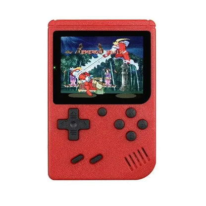 Retro Handheld Game Console 2.4 Inch Color LCD 500 Games Red NALANI