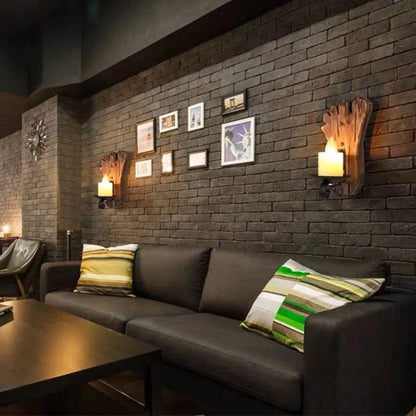 Retro Industrial Wall Light With Cage Shade Led Sconce NALANI