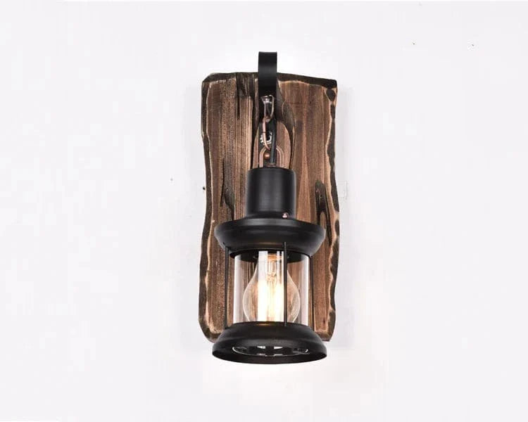 Retro Industrial Wall Light With Cage Shade Led Sconce NALANI