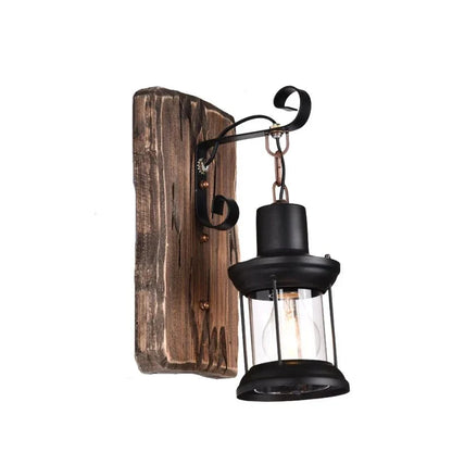 Retro Industrial Wall Light With Cage Shade Led Sconce NALANI
