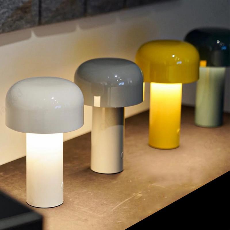 Retro LED Wireless Touch Table Lamp USB Rechargeable NALANI