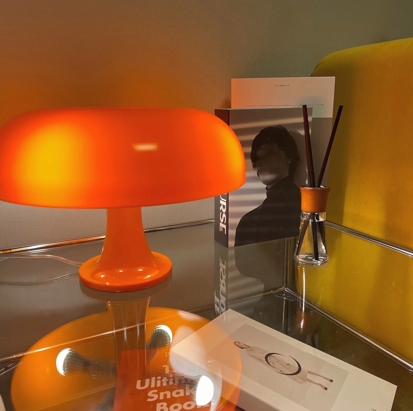 Retro Mushroom Table Lamp for Elegant Home Decor and Lighting NaLani