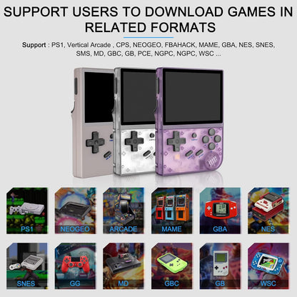 Retro Pocket Console With 3.5 Inch Screen And 5474 Games NALANI