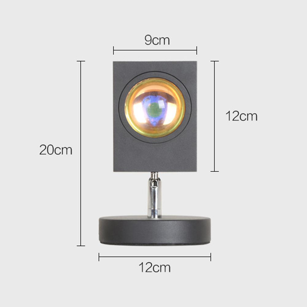 Retro Sunset Table Lamp With Warm Ambience For Living Room NALANI