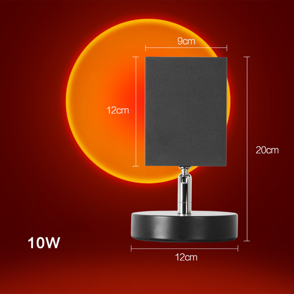 Retro Sunset Table Lamp With Warm Ambience For Living Room NALANI