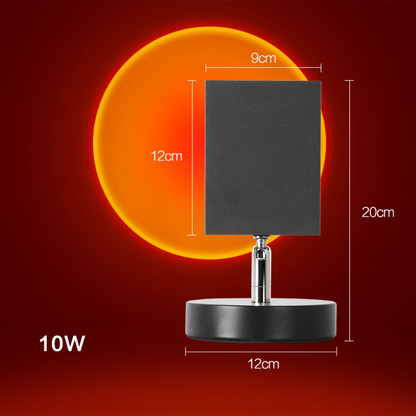 Retro Sunset Table Lamp With Warm Ambience For Living Room NALANI