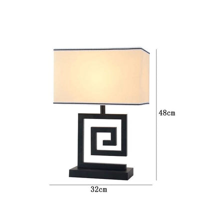 Retro Table Lamp Handmade Iron Decor For Chinese Style NALANI