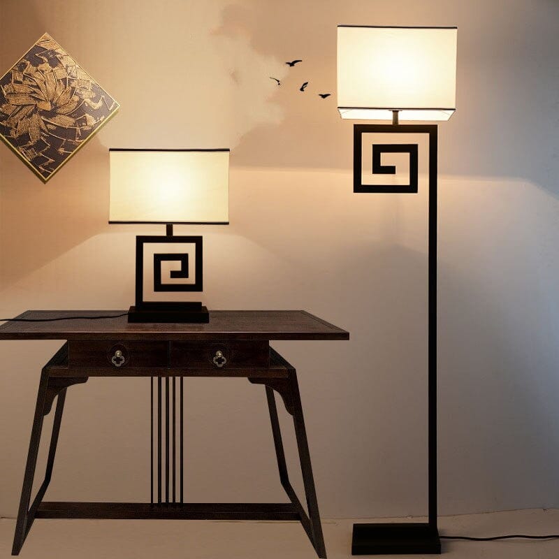 Retro Table Lamp Handmade Iron Decor For Chinese Style NALANI