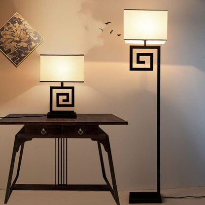 Retro Table Lamp Handmade Iron Decor For Chinese Style NALANI