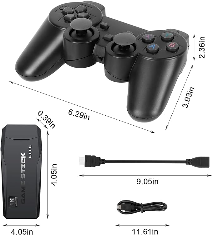 Retro Video Console Stick 20000 Arcade Games 4K HDMI NALANI
