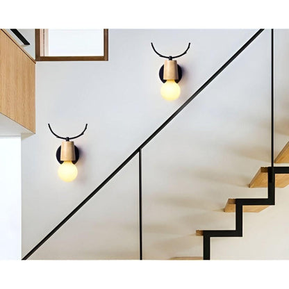 Revolia - LED wall light with antler inspiration NALANI