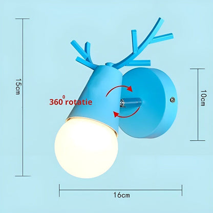 Revolia - LED wall light with antler inspiration NALANI