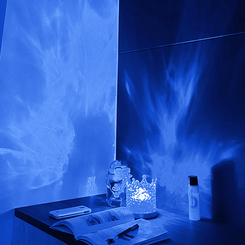 Ripple Ocean Wave Projector Lamp for Relaxing Atmosphere Crown NaLani