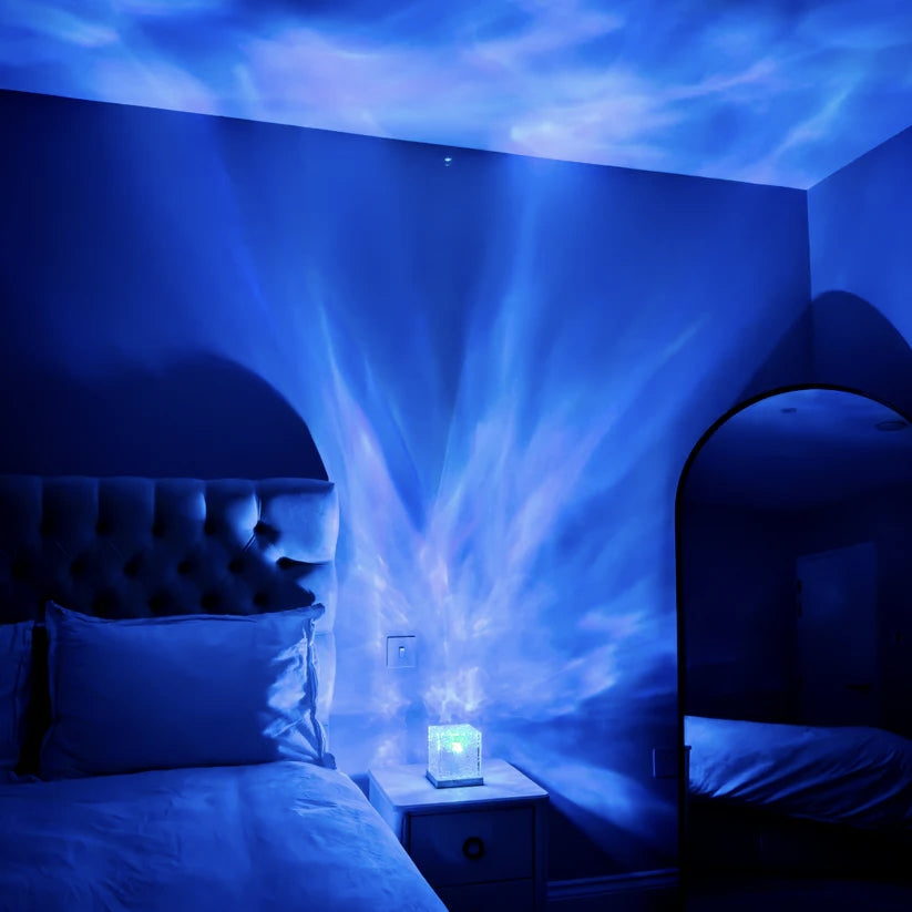 Ripple Ocean Wave Projector Lamp for Relaxing Atmosphere NaLani