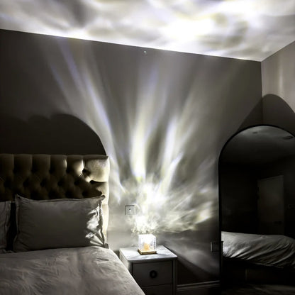 Ripple Ocean Wave Projector Lamp for Relaxing Atmosphere NaLani