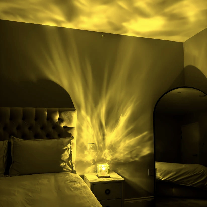 Ripple Ocean Wave Projector Lamp for Relaxing Atmosphere NaLani