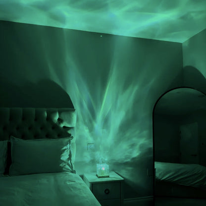 Ripple Ocean Wave Projector Lamp for Relaxing Atmosphere Square NaLani