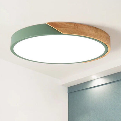 Round Flush Mount Light Fixture Acrylic Ceiling Light NALANI