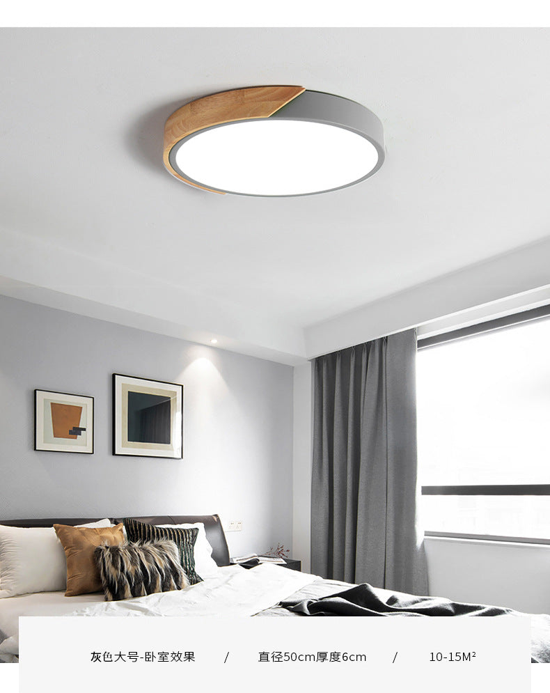 Round Flush Mount Light Fixture Acrylic Ceiling Light NALANI