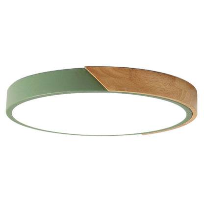 Round Flush Mount Light Fixture Acrylic Ceiling Light NALANI