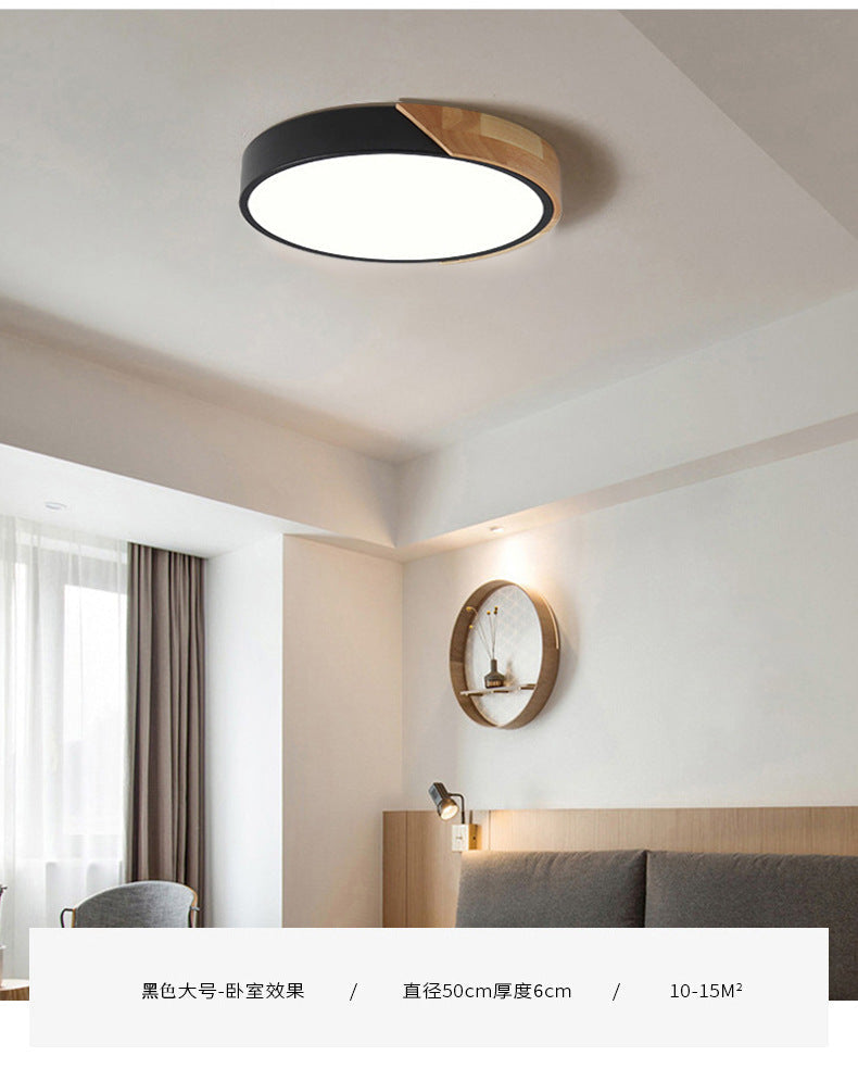 Round Flush Mount Light Fixture Acrylic Ceiling Light NALANI
