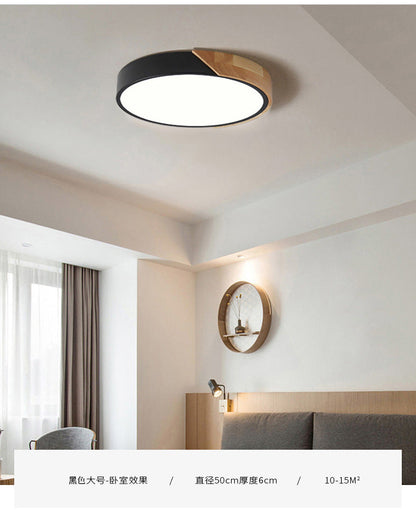 Round Flush Mount Light Fixture Acrylic Ceiling Light NALANI