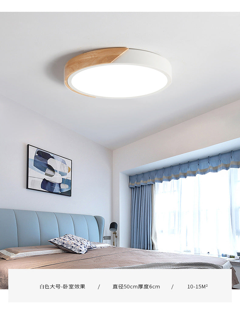 Round Flush Mount Light Fixture Acrylic Ceiling Light NALANI