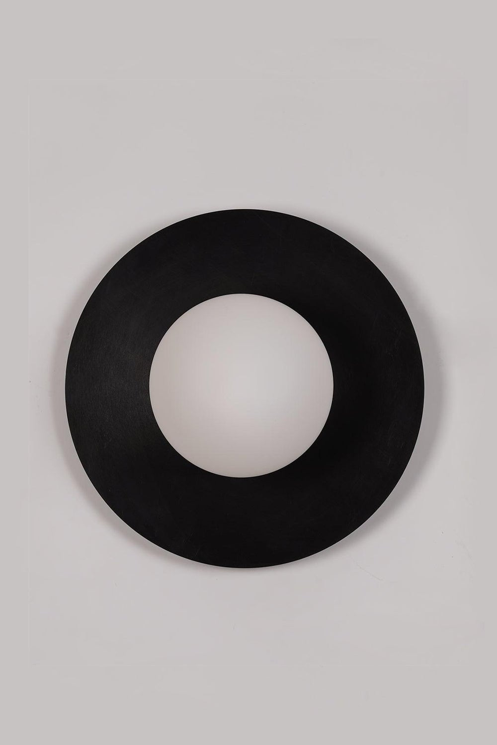 Round Glass Wall Lamp With Lunar Glow Art Light Ambient NALANI