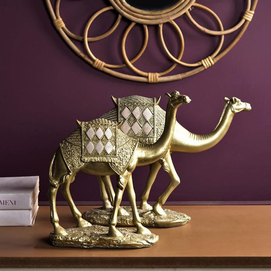 Rustic Golden Camel Home Decor for Luxurious Stamina Vibes Small NaLani