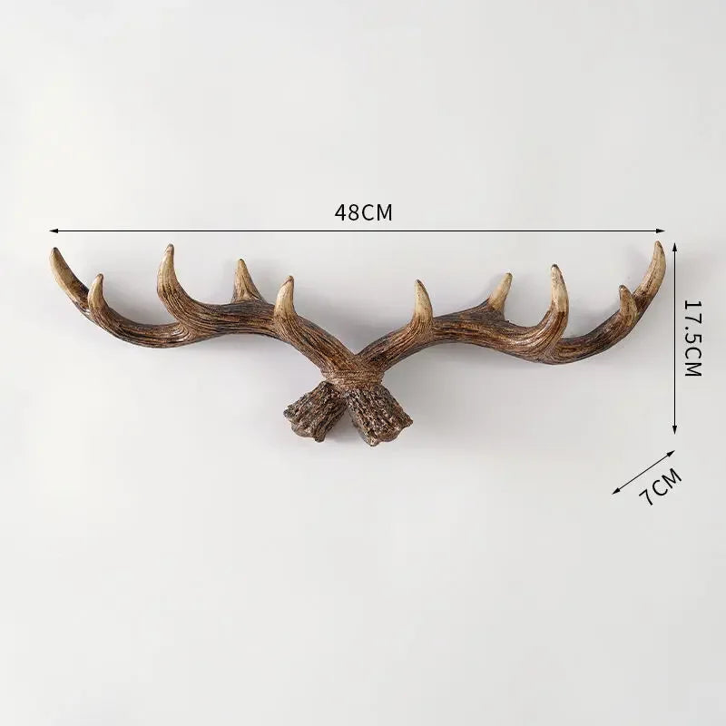 Rustic Wall Coat Rack for Charming Home Entryway Decor Brown NaLani